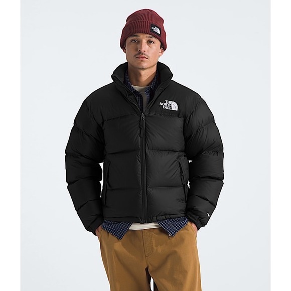 The North Face Men's 1996 Retro Nuptse Black Goose Down Jacket Size Medium